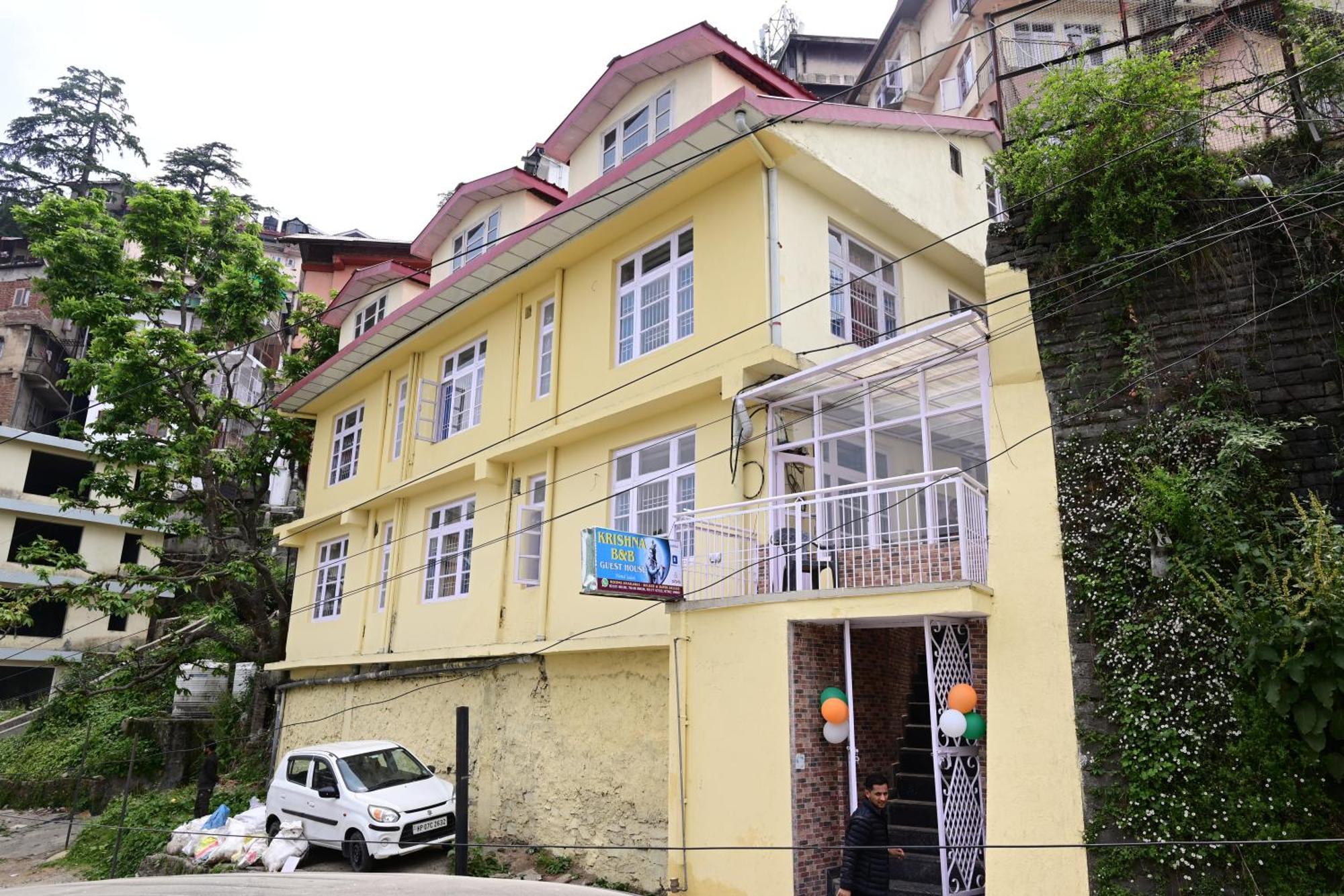 Krishna B&B Near Mall Road Shimla Bagian luar foto